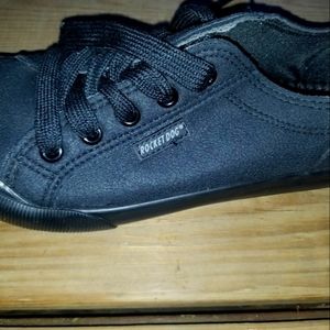 JAZZIN VINTAGE BLACK SNEAKER